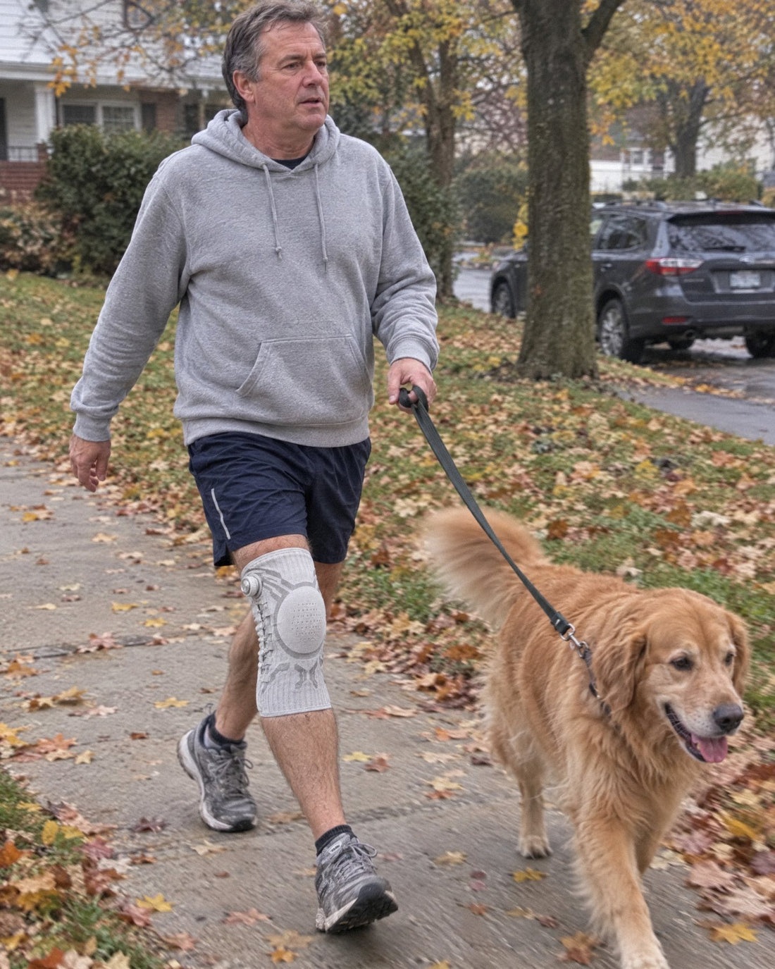 Support for active knees